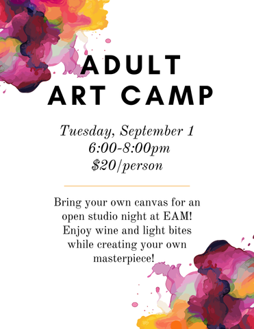 Adult Art Camp