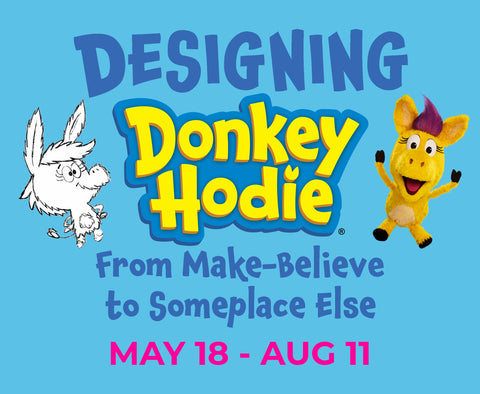 Designing Donkey Hodie Opening Reception Ticket