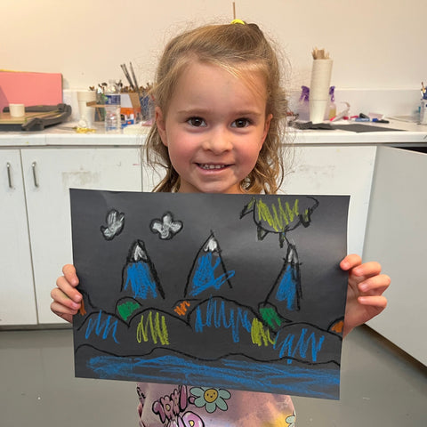 Mixed Media: Winter Wonderland (Ages 4-6, Jan/Feb 2025)