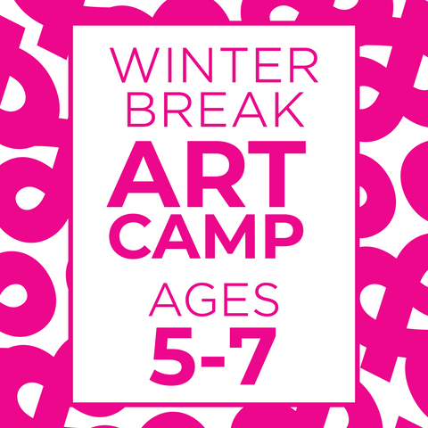 Winter Break Art Camp 2025-2026 (Ages 5-7)