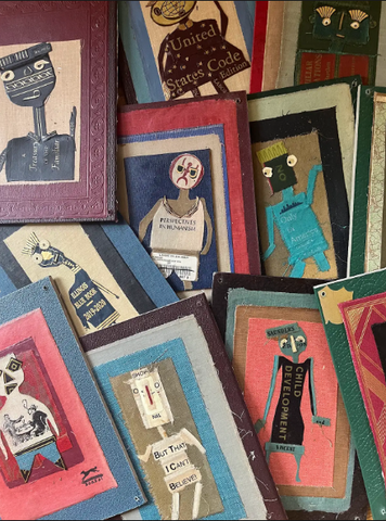 Homage to a Rectangle: Collage with Book Covers (Oct 2026)