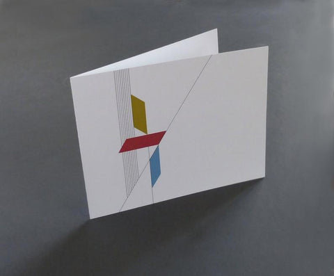 Greeting Card, Modern Graphic Architecture - Balance